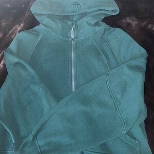 Lululemon Full Zip Scuba M/L in Storm Teal!